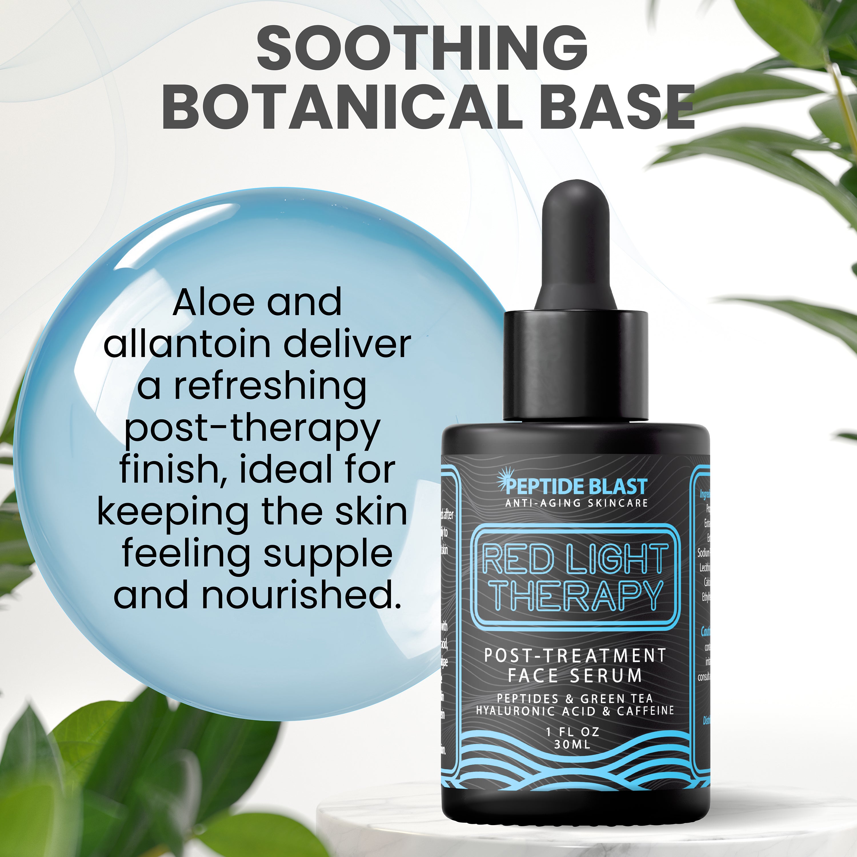 Peptide Blast Post-Treatment Serum – Recovery & Hydration After Red Light Therapy