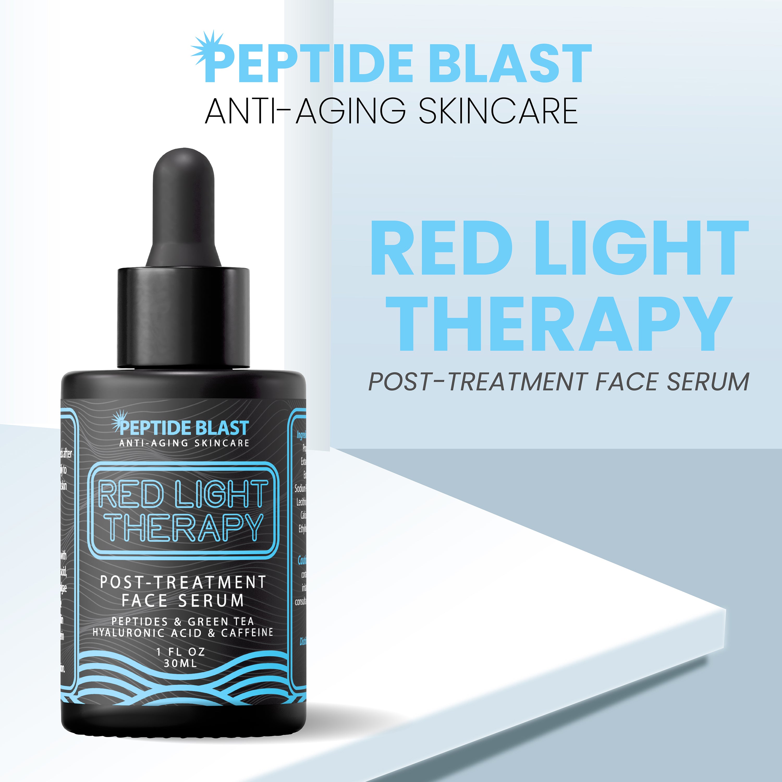 Peptide Blast Post-Treatment Serum – Recovery &amp; Hydration After Red Light Therapy