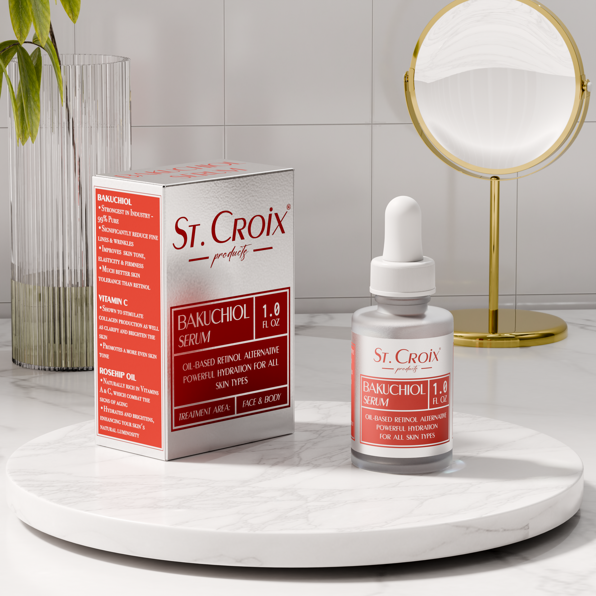 Bakuchiol Oil Serum – St. Croix Products