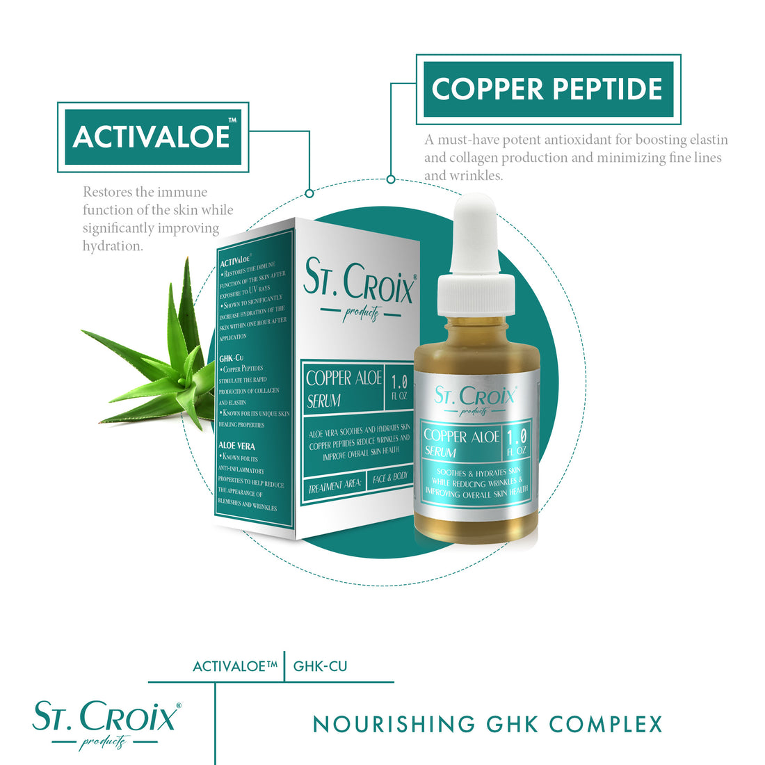 Copper Aloe Rejuvenating Serum | Skincare Products